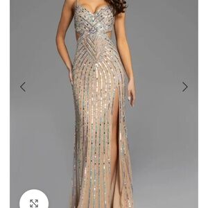 Jovani evening /prom dress - gold